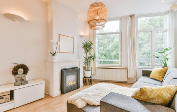 Luxury and modern house interior